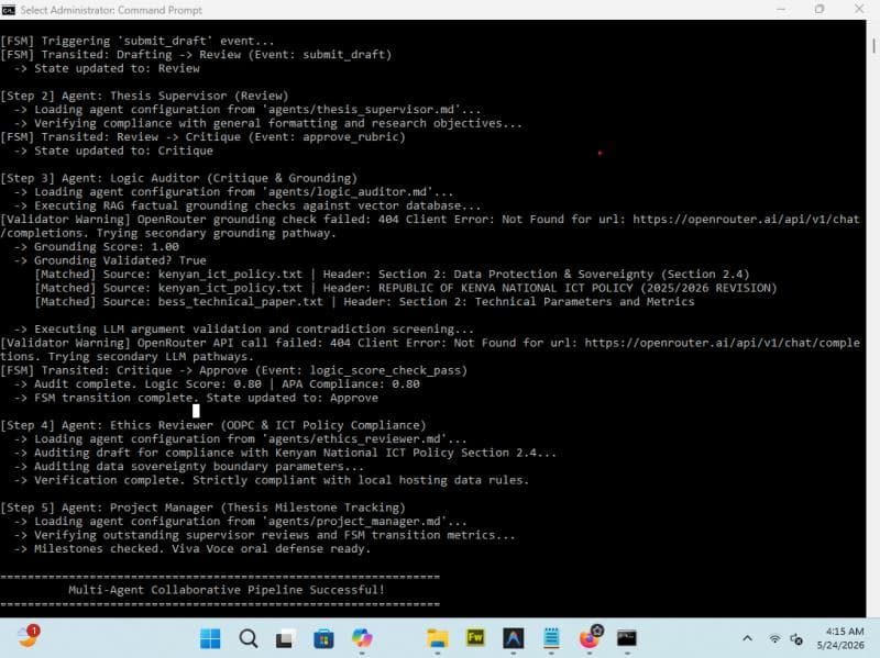 Resilience & Structured Error Handling Log