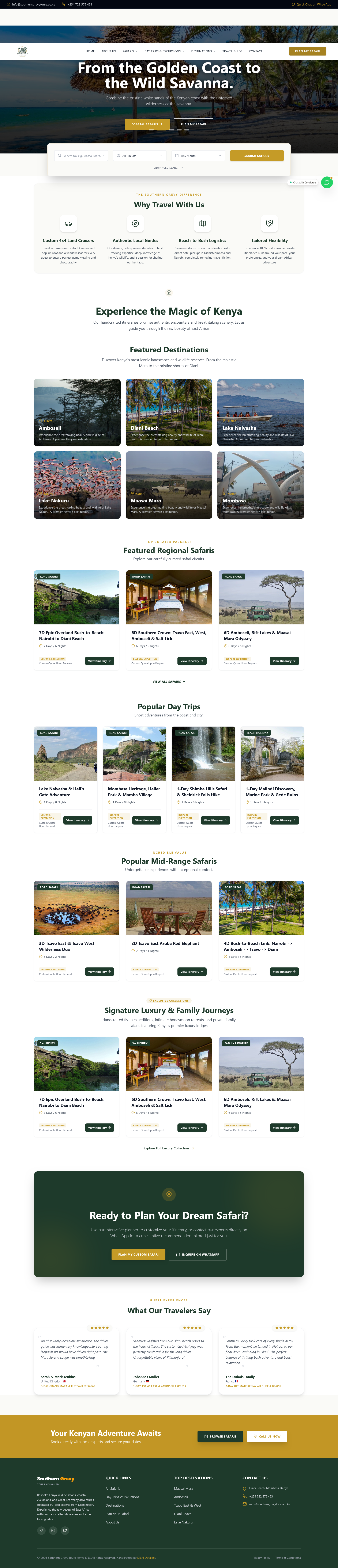 Southern Grevy Tours